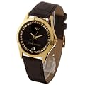 Yves Camani Unisexuhr Golden Twinkle Black 302-GSG