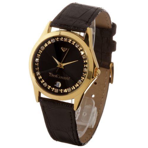 Yves Camani Unisexuhr Golden Twinkle Black 302-GSG