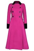 M&S Woman Double Breasted Contrast Coat [T91-1713-S]