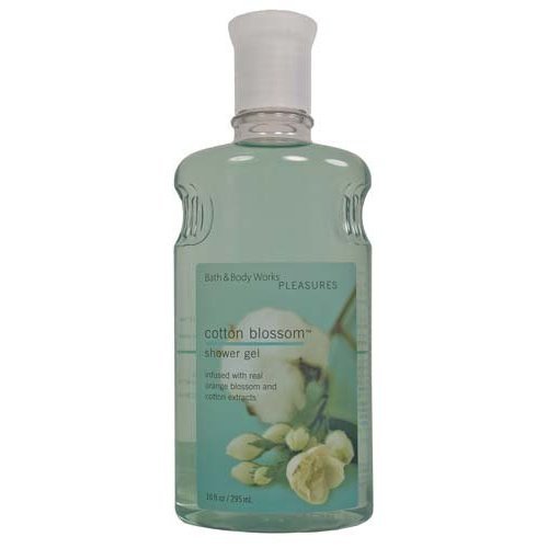 Bath & Body Works Cotton Blossom Pleasures Collection Shower Gel 10 oz