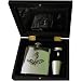 Kitchen & Housewares : Scottish Thistle 6oz Stainless Steel Hip Flask - Gift Set