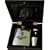 Scottish Thistle 6oz Stainless Steel Hip Flask - Gift Set