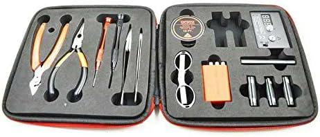 XENYOU Coil Master DIY V2 KIT TOOL SET Coil Jig ohm Meter Ceramic Tweezer+ Needle Nose Pliers + Scissor