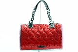 Betsey Johnson Be Mine Pop Satchel Pink Handbag ST#BH56910