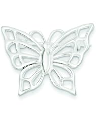 Sterling Silver Fancy Butterfly Pin Insect Jewelry