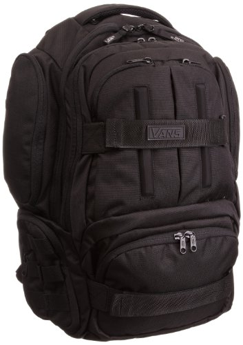 Vans M Combatant Backpack Black/Charcoal, Sac &agrave; dos homme - Noir (Black/Charcoal, Synth&eacute;tique