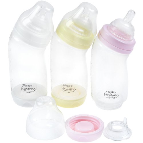 Playtex VentAire Wide Bottle - 9oz - Pink - 3 Pack --