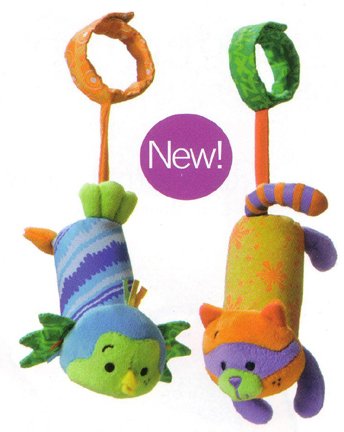 Buy Racoon and Bird TagAlong Chimes by Infantino by Infantino now!