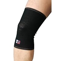 Phiten Aqua-Titanium Knee Support, Black