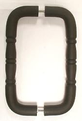 Top Knobs- Appliance 12 3/4" Back to Back Door Pull in Rust