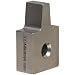 Mitutoyo 619052 Plain Jaw For Square Gage Block, 0.5" Length