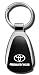 Au-TOMOTIVE GOLD Toyota 4Runner Etched Black Teardrop Keychain