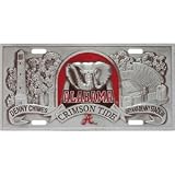 Alabama Crimson Tide License Plate - NCAA College Athletics Fan Shop Sports Team Merchandise