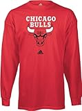 Chicago Bulls Adidas Primary Logo Long Sleeve T-Shirt