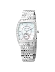 Bulova Womens 96R50 Diamond Acent Watch