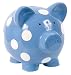 Elegant Baby Huge Piggy Bank Blue
