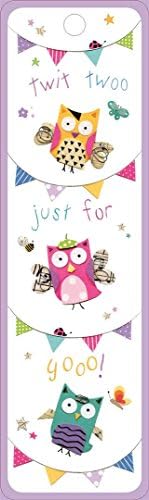 Owl Bookmark - Twit Twoo Just For Yooo!
