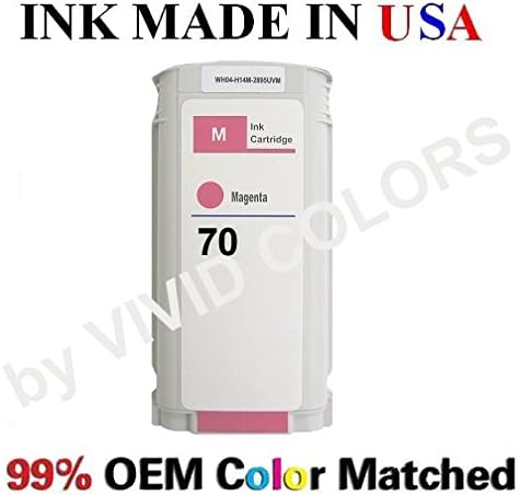 #70 Compatible ink cartridge for HP Designjet Z2100 Z5200- Magenta