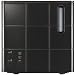 アピックス スチーム式アロマ加湿器 CUBE ブラック AHD-030-BK