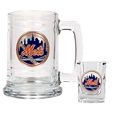 New York Mets NY Beer Mug & Shot Glass Set