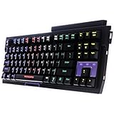 Tesoro Tizona Elite G2NFL Brown Mechanical Switch USB Hub Tenkeyless Tournament Full Color RGB LED Backlit Illuminated Gaming Mechanical Keyboard TS-G2NFL (BW)