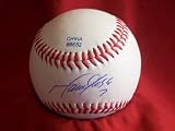 Mark DeRosa Autographed ROLB Baseball, San Francisco Giants, St. Louis Cardinals, Chicago Cubs, Cleveland Indians, Proof Photo of Mark Signing for Us.