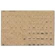 Transparent Braille Computer (Windows PC) Keyboard Stickers for the Blind and Visually Impaired, Designed for all Chester Creek large-key keyboards