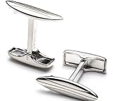 Sterling Silver Surfboard Cufflinks Cuff Links