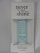 Philosophy Never let them See You Shine Oil and Shine Control Primer 1oz New in box