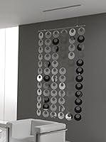 Contemporary Home Separador de Ambientes Separè '70 Plateado