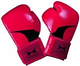 HAMMER Boxhandschuh Premium Rindsleder, rot, 8 OZ, 94120