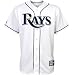 Tampa Bay Rays Jerseys : Majestic Tampa Bay Rays White Replica Baseball Jersey