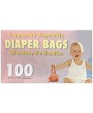 Fragranced Disposable Diaper Bags - one color, one size