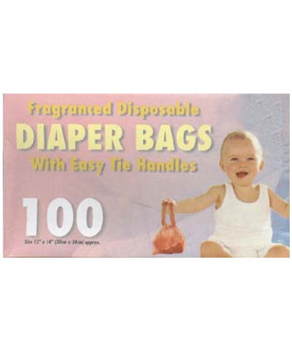 Fragranced Disposable Diaper Bags 500 pieces