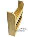 MiscHome Bamboo Spice Rack 100% Eco-Friendly Wall Mount or Countertop Spice Rack Organizer or K-Cup Holder
