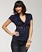 Silky Grommet Glam Top - NEW MIDNIGHT BLUE (L)