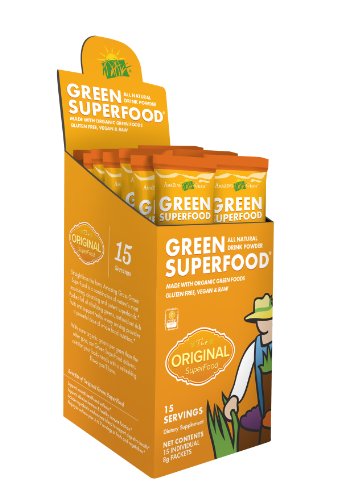Amazing Grass All Natural Drink Powder, Green Superfood, 15