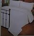 Durable LIGHT GOLD COLOR Queen Size Sheets Set with Embroidery Laces (Fitted Sheet , Flat Sheet and Pillow Cases Together)