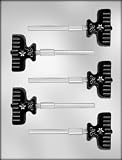 CK Products 2-1/4-Inch Menorah Sucker Chocolate Mold