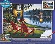 Dimensions Needlecrafts Paintworks Paint By Number, Adirondack Evening