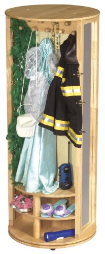 Guidecraft G98101 DressUp Carousel Preschool Cubby