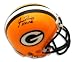 Jim Ringo Green Bay Packers Mini Helmet inscribed HOF 81 Autographed