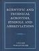Books : Scientific and Technical Acronyms, Symbols, and Abbreviations