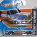2011 Hot Wheels [Blue, white racing stripes, Hot Wheels logo] '83 CHEVY SILVERADO #156/244, HW Racing #6/10 (Short Card)