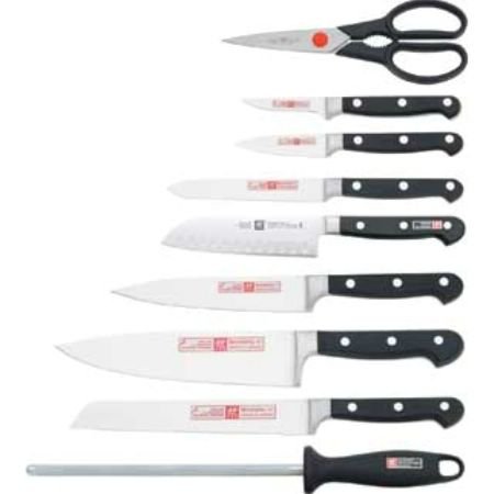 Zwilling J.A. Henckels Twin Pro S Stainless-Steel 10-Piece Knife Set with Block
