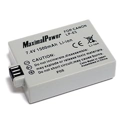 Maximal Power DB CAN LP-E5 Replacement Battery for Canon Digital Camera/Camcorder