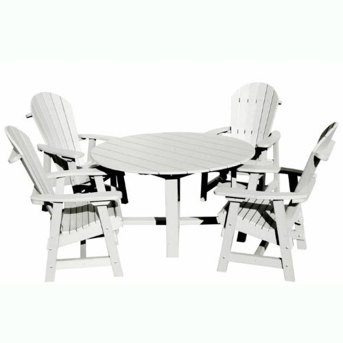 VIFAH Outdoor 5-Piece Dining Set with Table and 4 Chairs product image