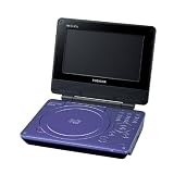 TOSHIBA 7V型REGZAポータブルDVDプレーヤー SD-P76SL ブルーベリーブルー michi
