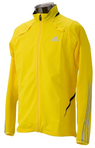 adidas(アディダス) adizero JP W ウィンドジャケット ネオンイエロー×ファントム E93775