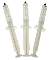 Teeth Whitening Gel refill syringes 3 x 10cc 35% Carbamide Peroxide (enough for up to 100 treatments)
